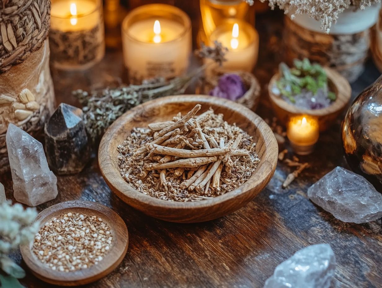 How do I use ashwagandha magick in my daily life?