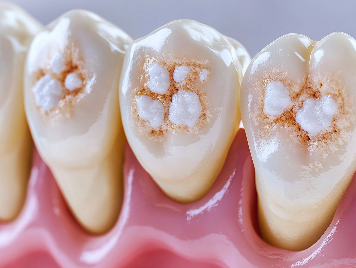 What are white spots on teeth?