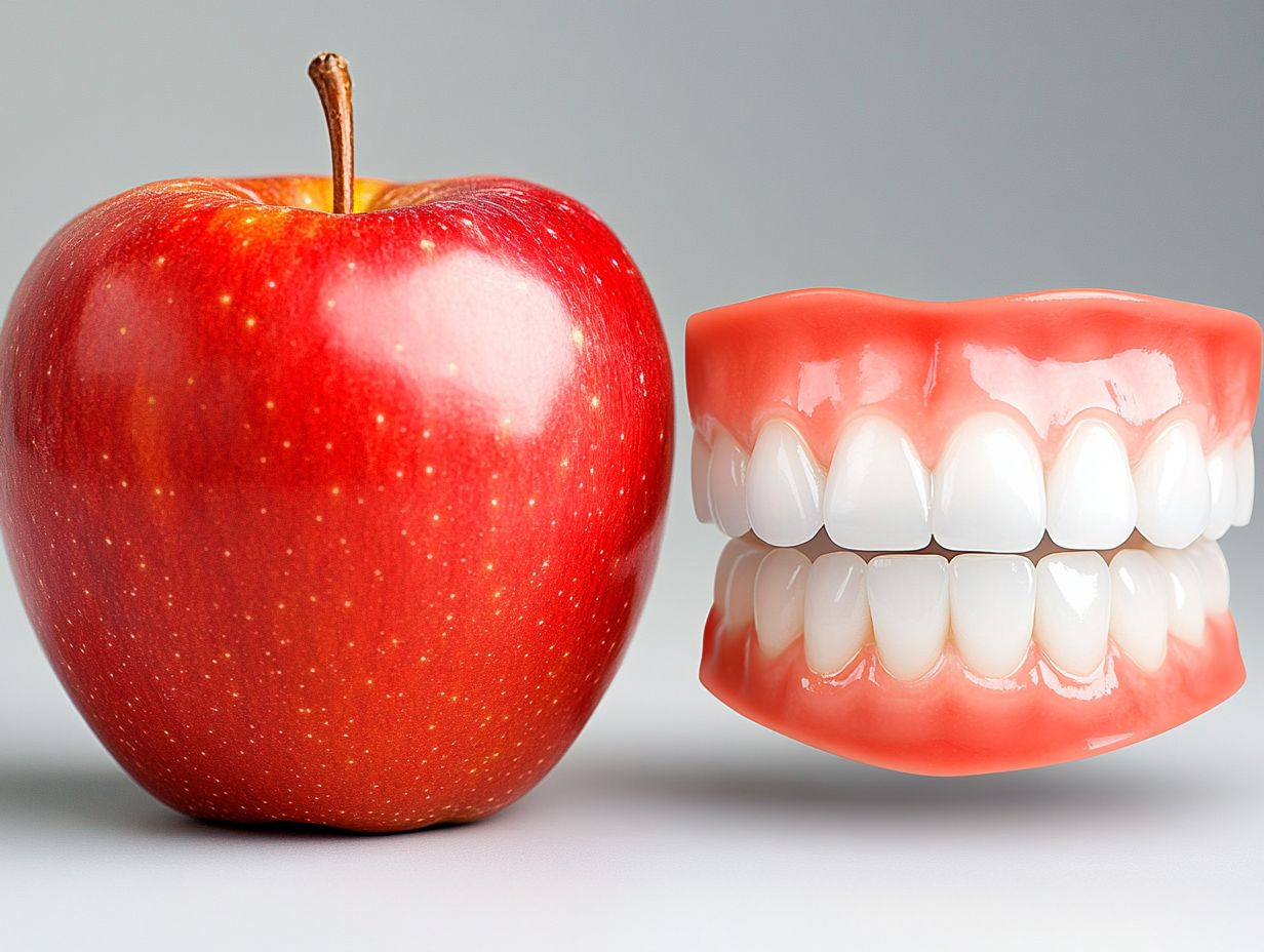 Apples and Teeth Whitening