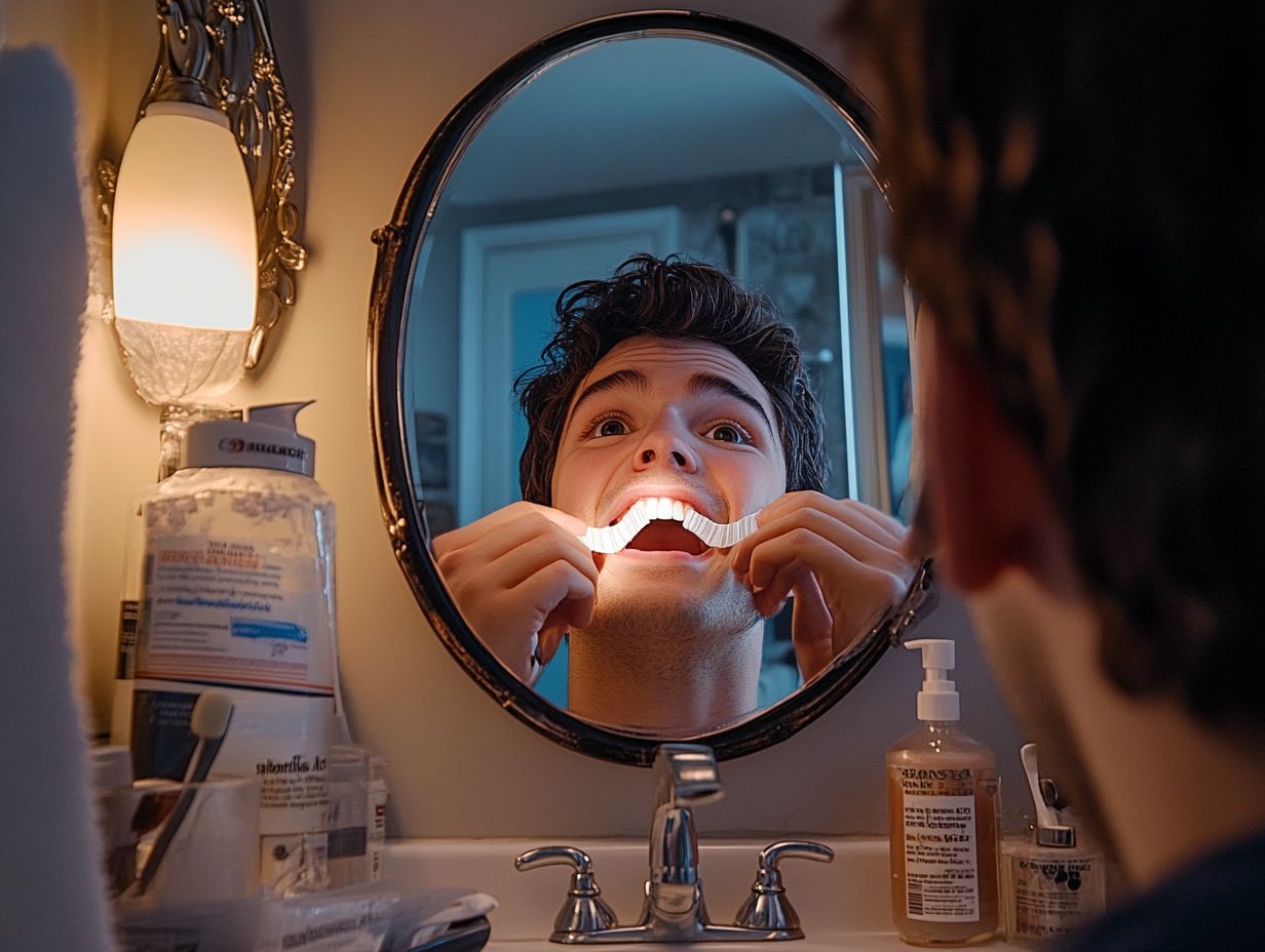 Can I keep crest whitening strips on overnight?