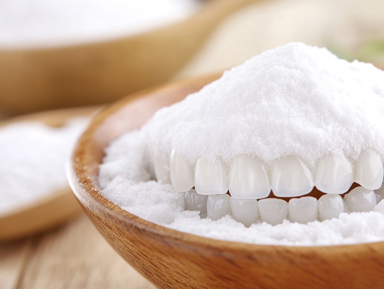 Can baking soda really whiten my teeth and improve dental health?