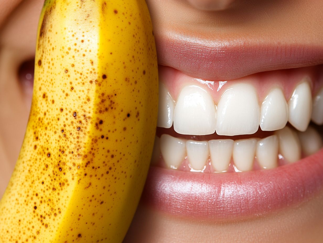 How does Banana White™ teeth whitening work?