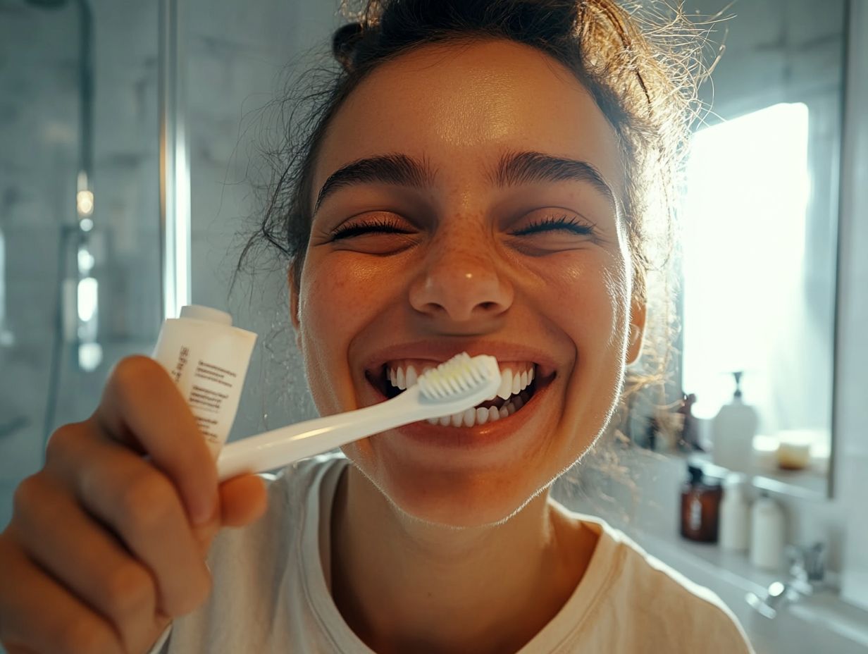 Are there any natural remedies for getting rid of white teeth stains?