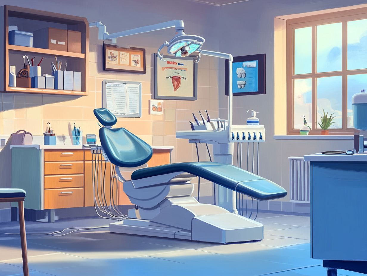 What is a deep teeth cleaning with local anesthetic?