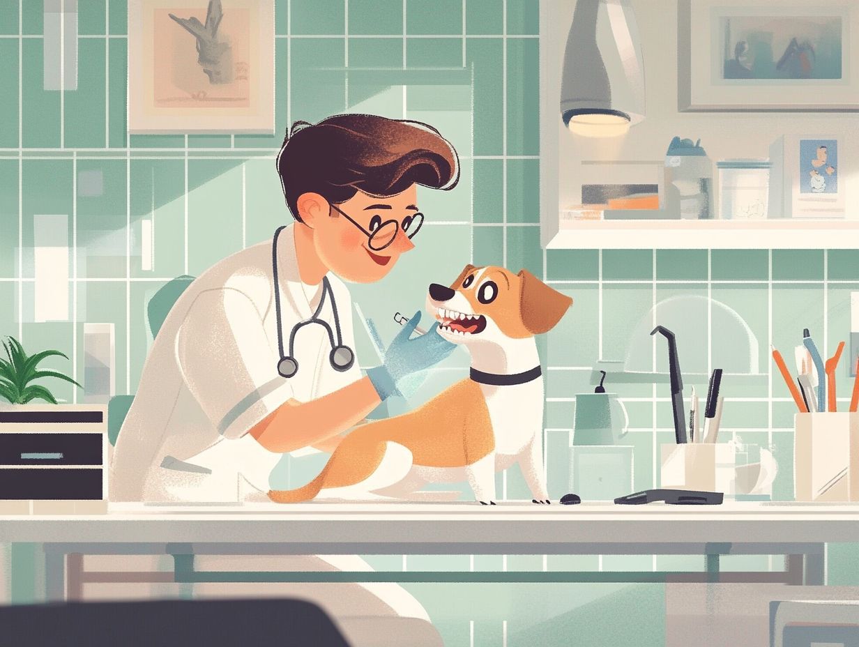 What are the main causes of death during teeth cleaning procedures for dogs?