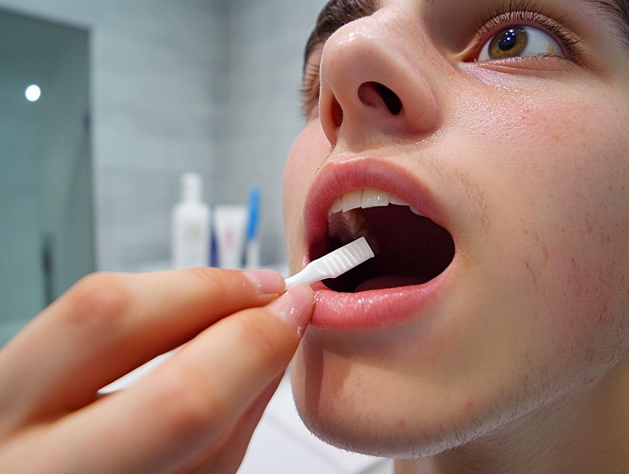 What is the recommended duration for safe use of whitening strips?