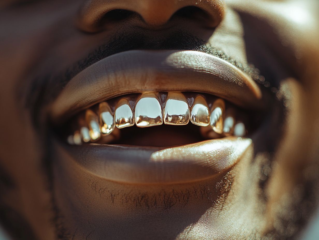 Benefits of White Gold Teeth