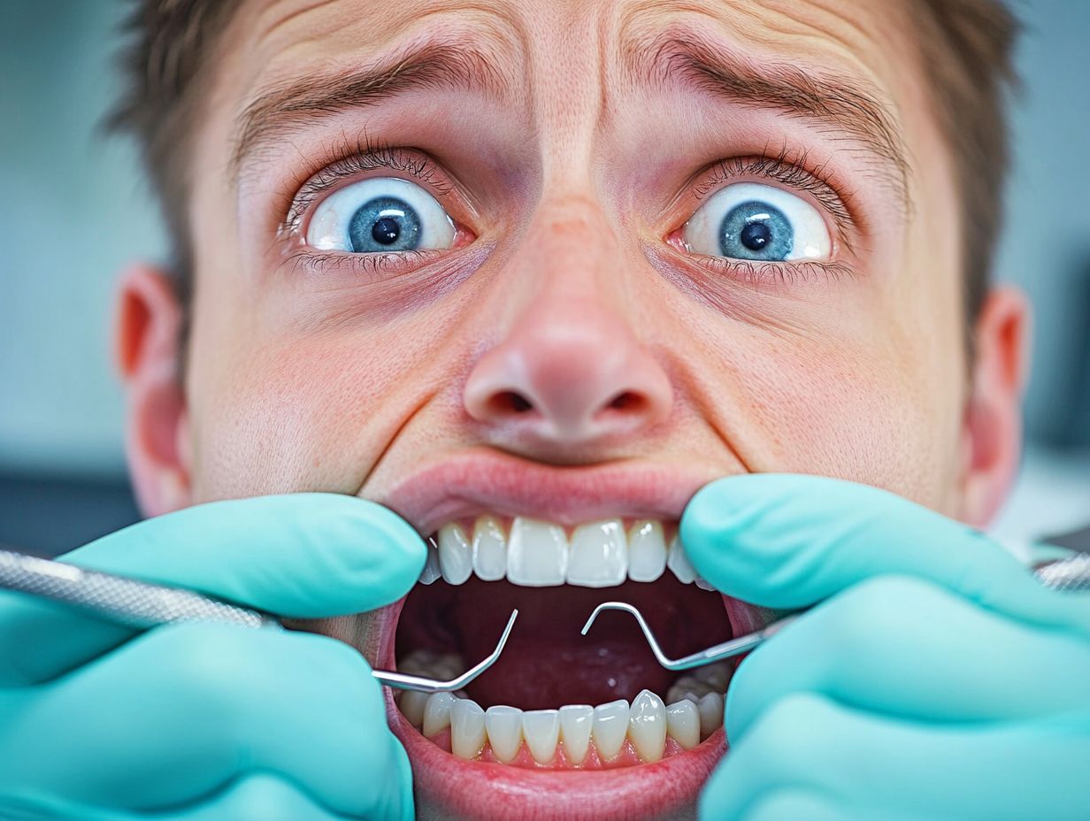 How long does the discomfort last after a dental cleaning?