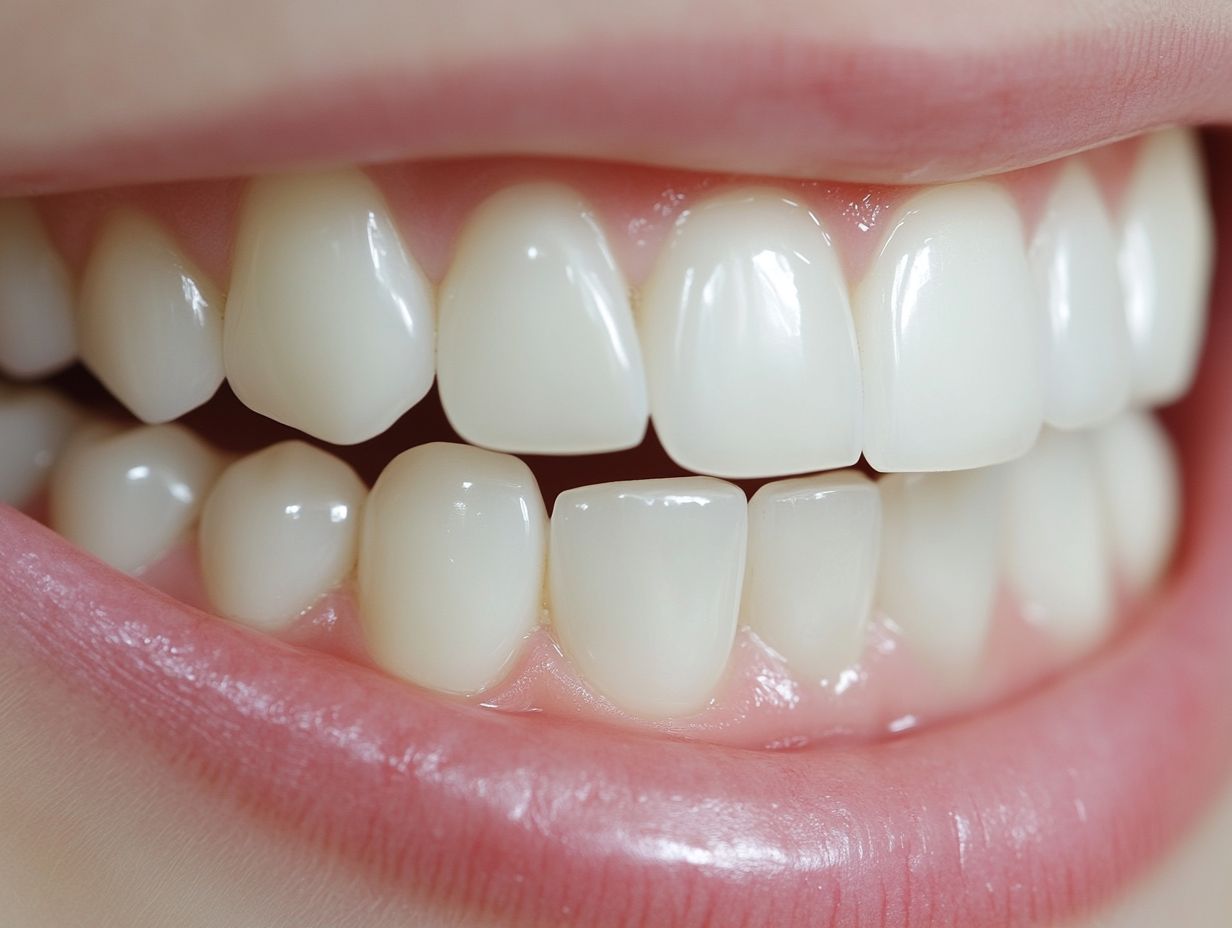 What are white crowns on toddler teeth?